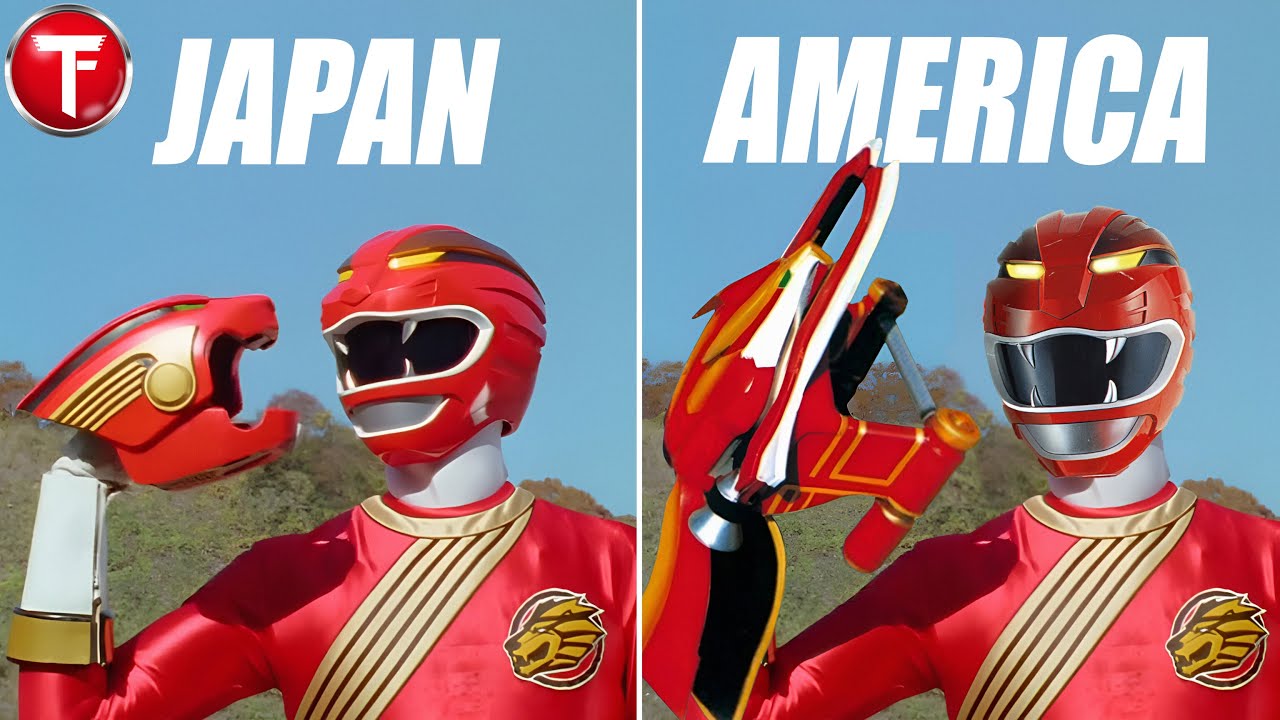 7 Perbedaan Antara Power Rangers Wild Force & Hyakujuu Sentai Gaoranger
