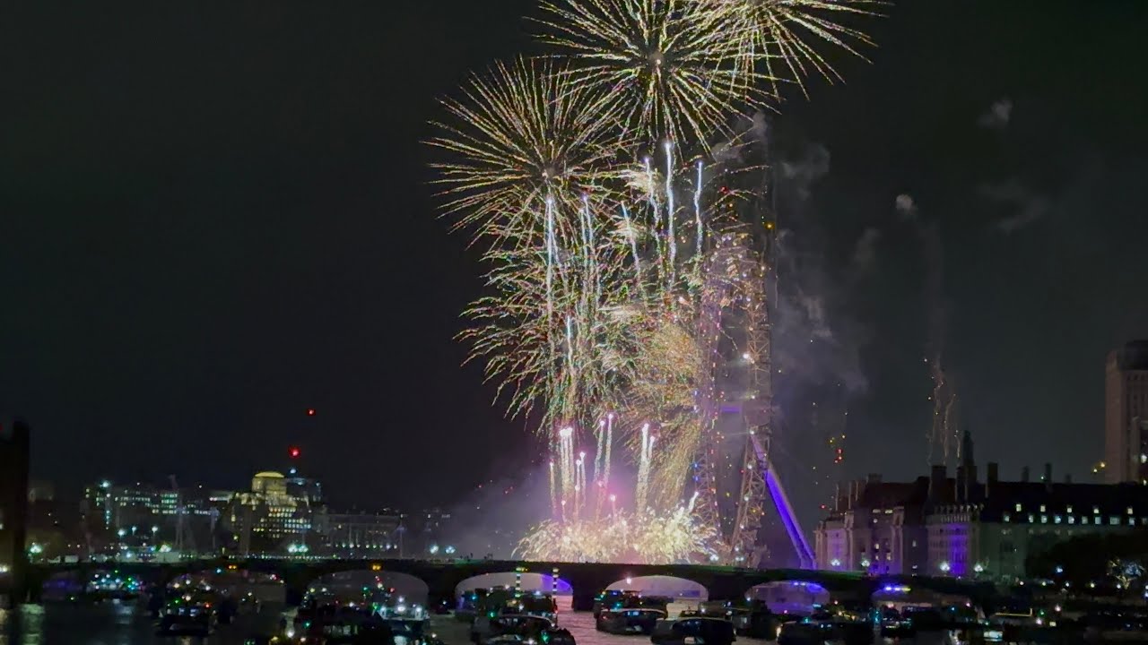 London’s New Year Fireworks!