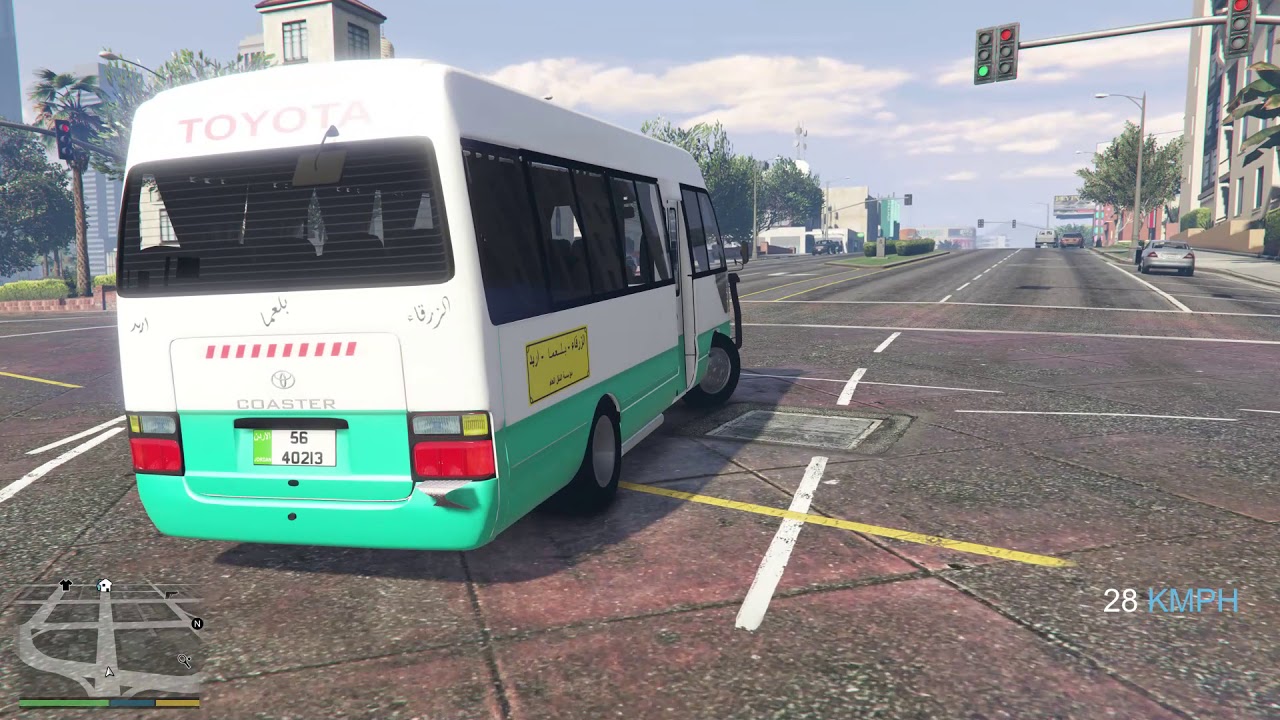 [GTA 5] Toyota Coaster Bus