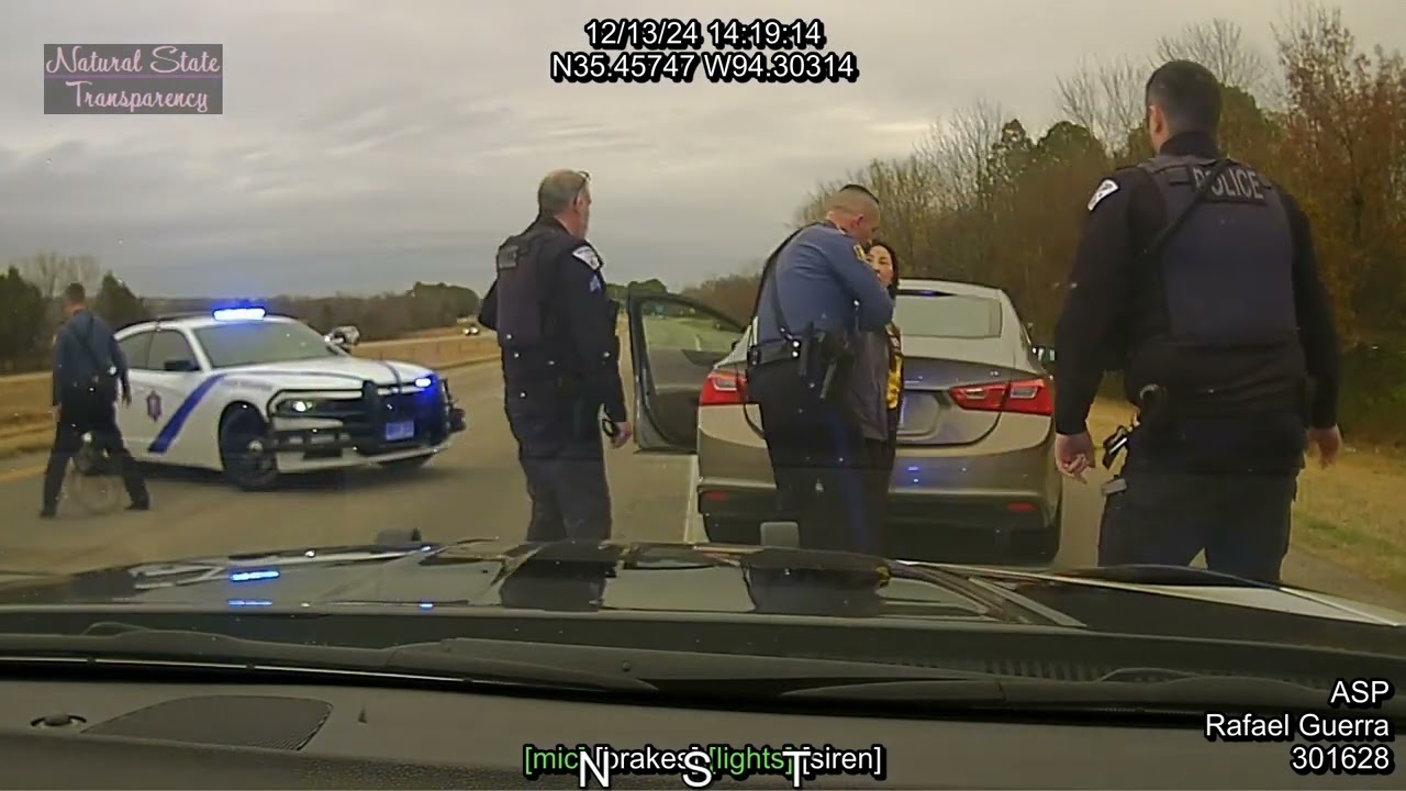 Pursuit/TVI I-40/I-540 Van Buren Crawford Co Arkansas State Police Troop H, Traffic Series Ep.1298