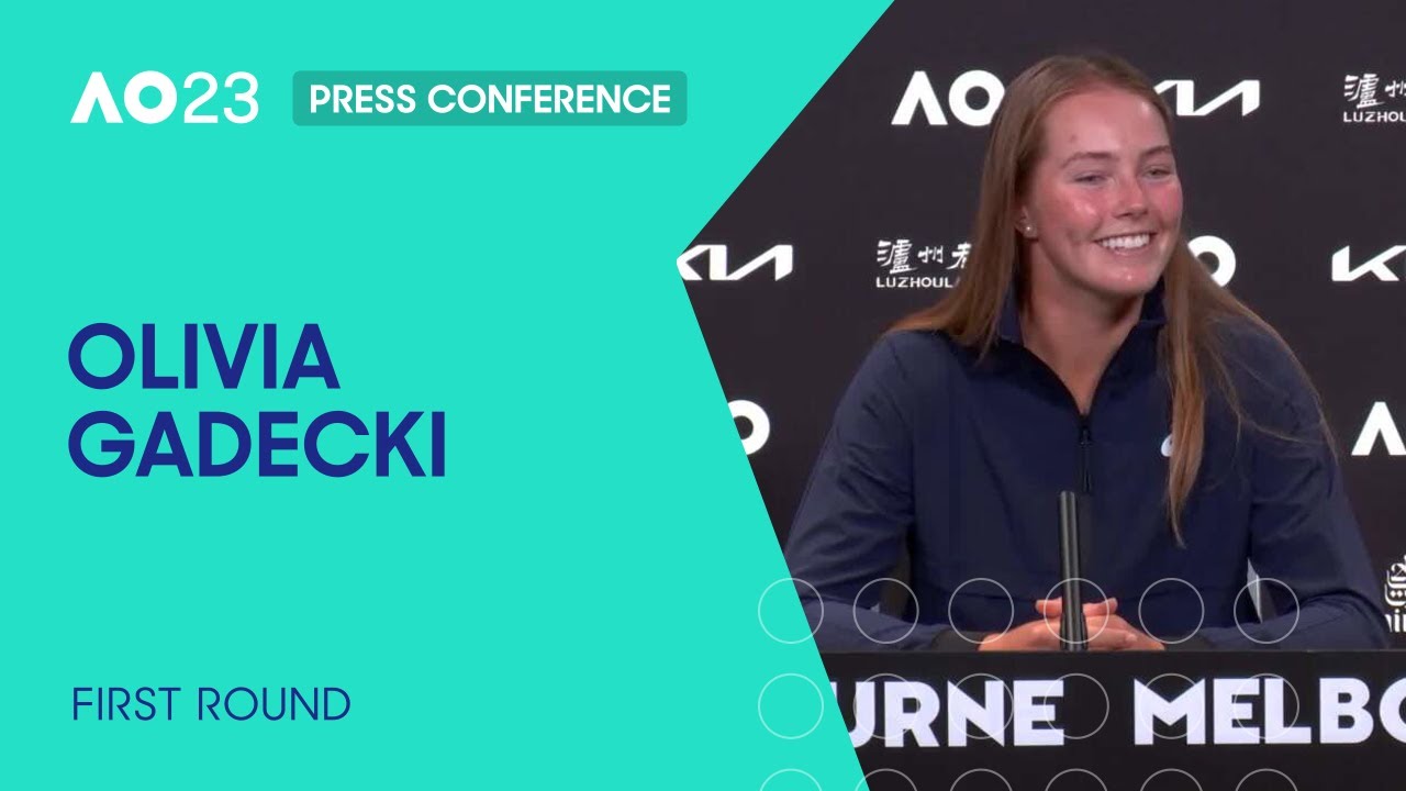 Olivia Gadecki Press Conference | Australian Open 2023 First Round