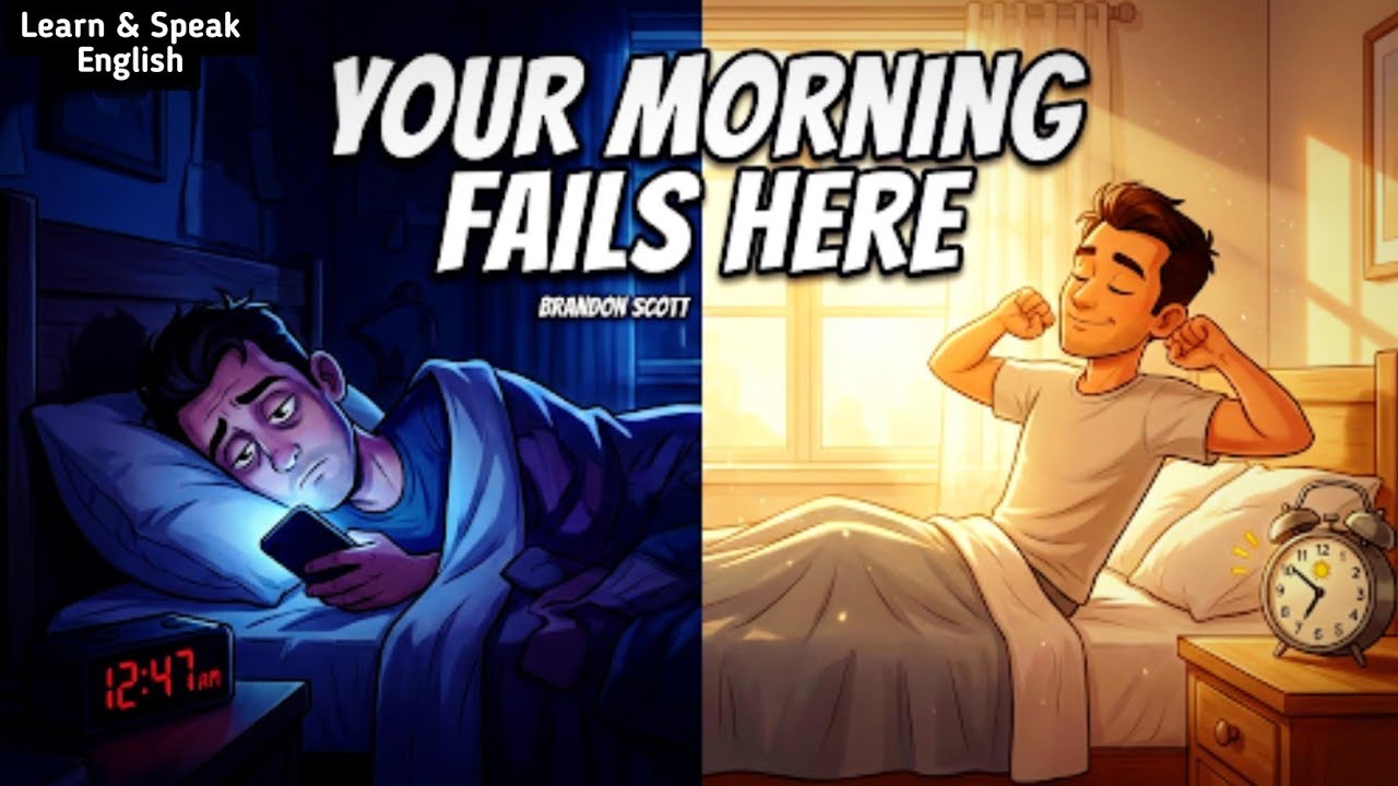 Why Your Mornings Fail | The Evening Ritual That Fixes Tomorrow | English Learning 