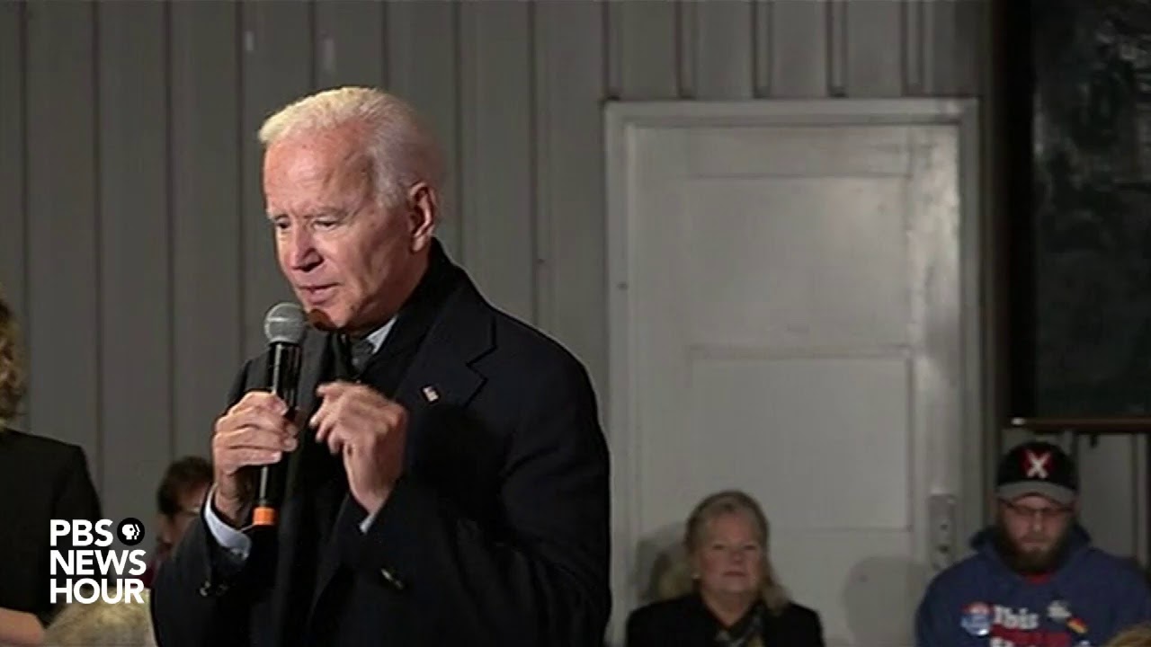 WATCH: Joe Biden holds town hall in Maquoketa, Iowa