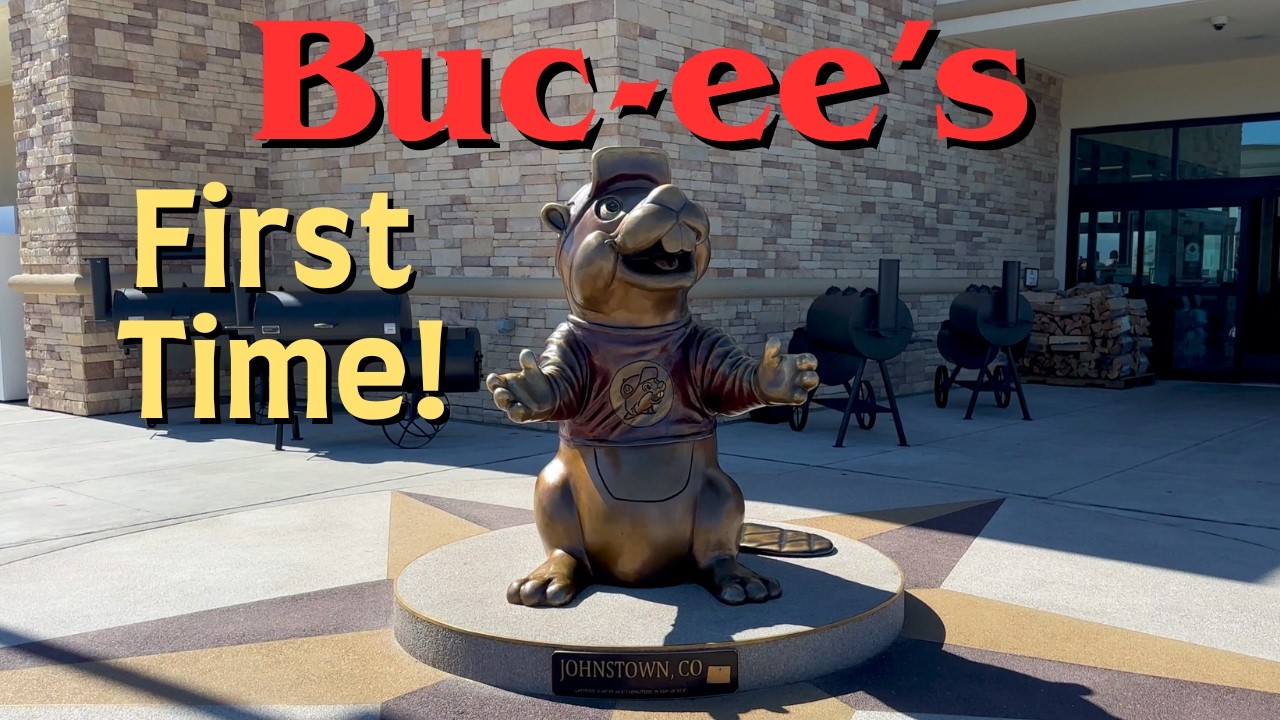 Впервые на заправке Buc-ee's! Знаменитая американская сеть автозаправочных станций.