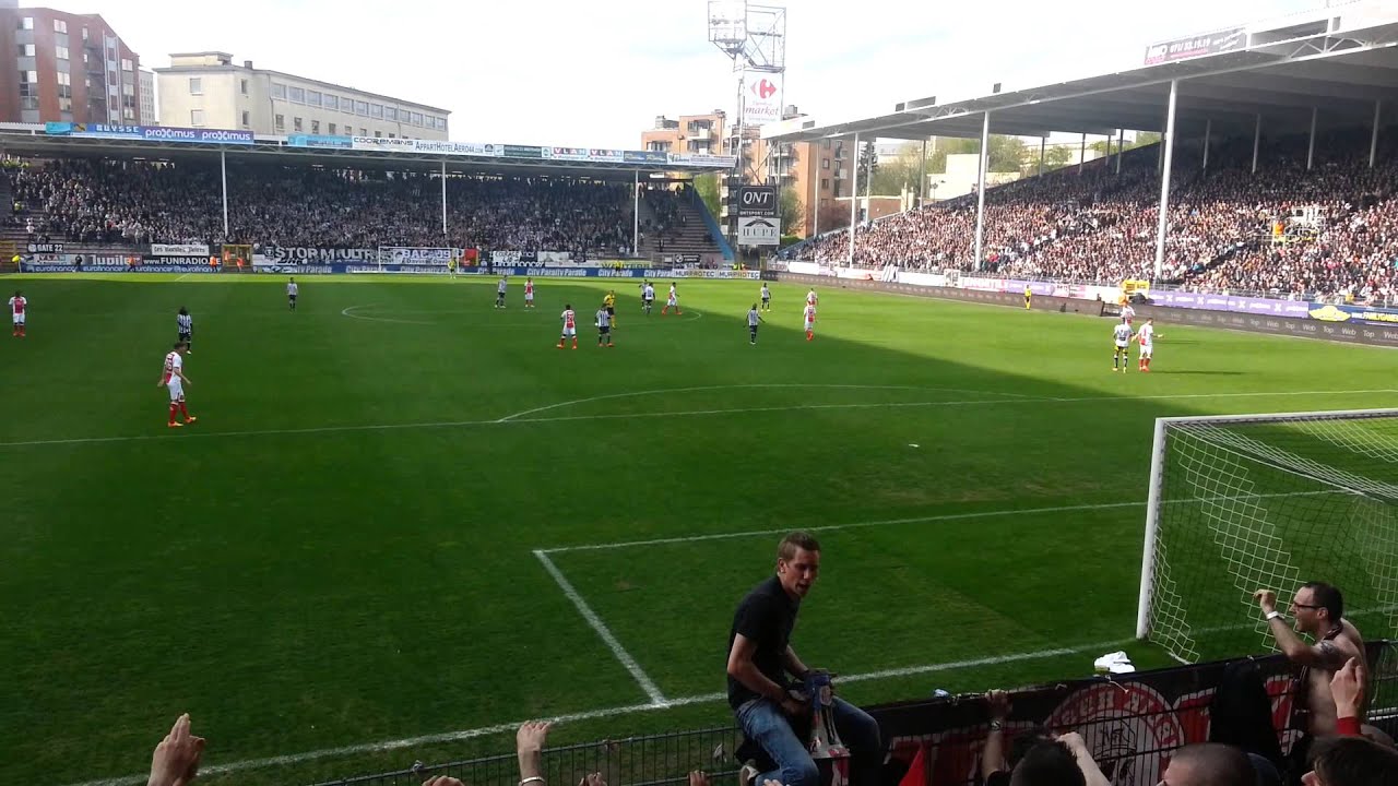 Charleroi x Standard PO1 25/04/15 - Chant cocaïne