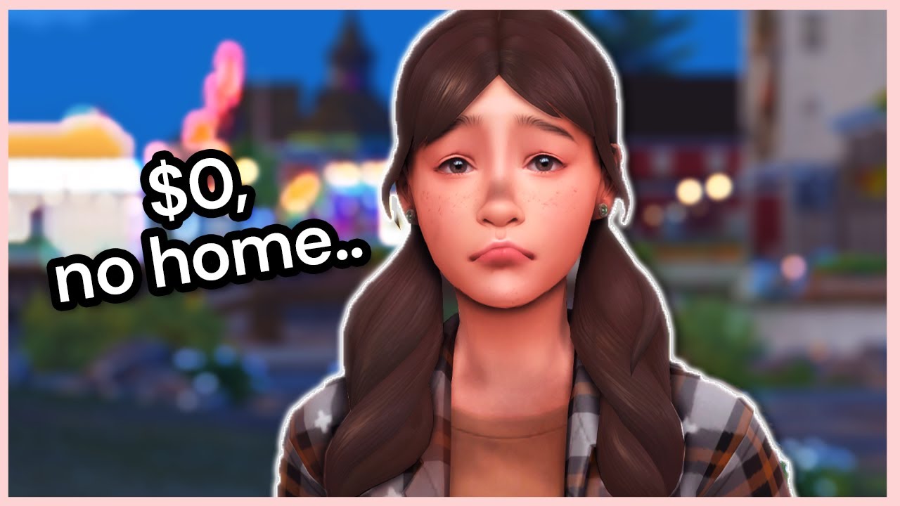 Сможет ли сбежавший подросток выжить без денег и без дома?🌿| The Sims 4 (эпизод 1)