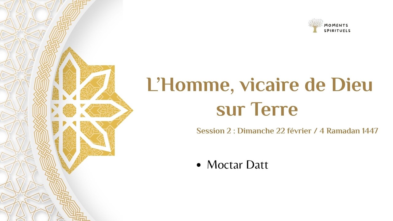 L'HOMME, VICAIRE DE DIEU SUR TERRE