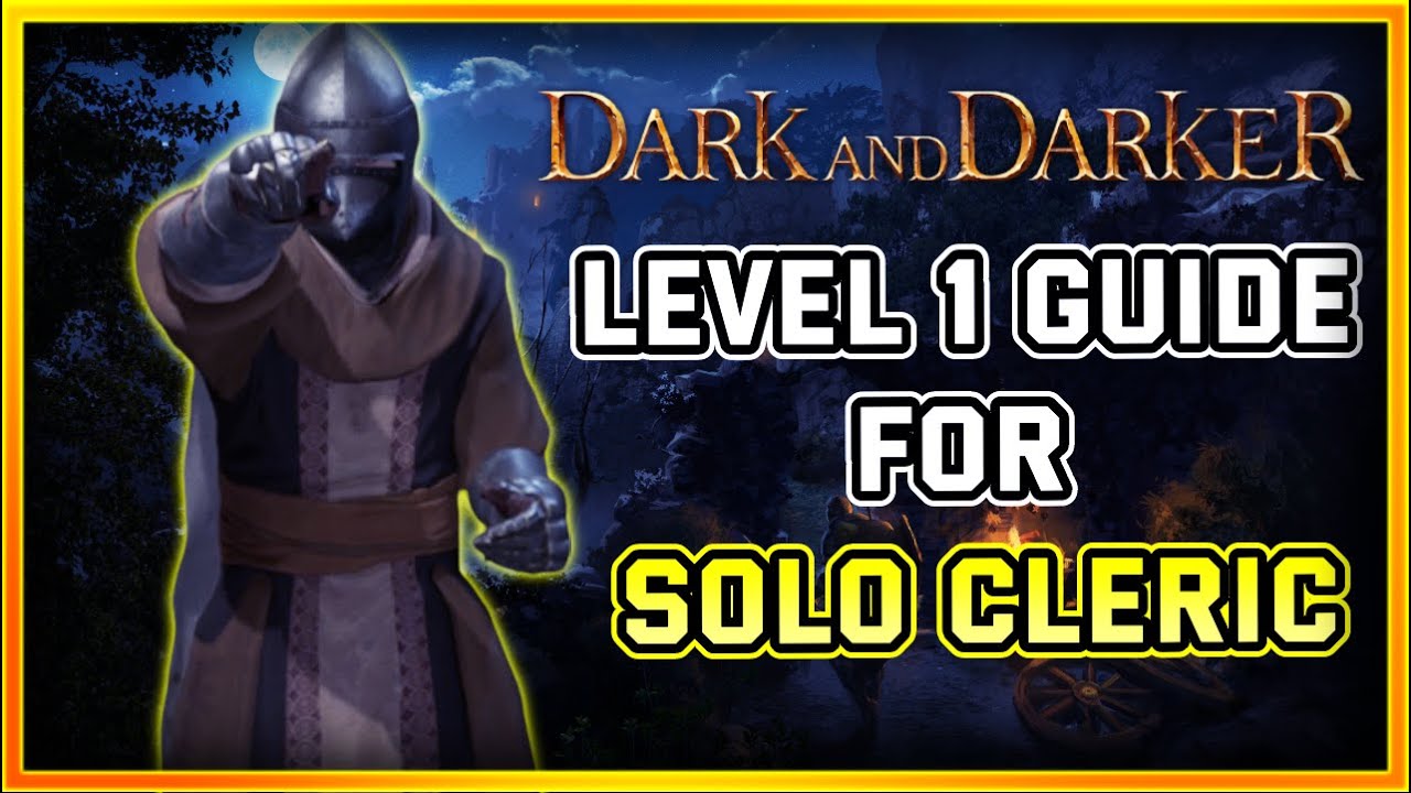 Updated Solo Cleric Beginner Guide! How to Improve Your Build in Dark and Darker