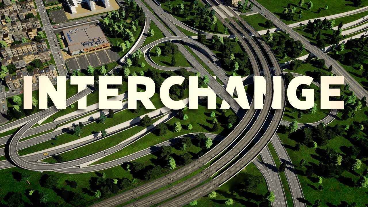 Creating a Spaghetti Interchange in Cities Skylines 2!