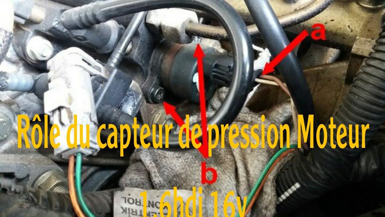 Comment ça marche régulateur de pression moteur 1.6hdi 16v