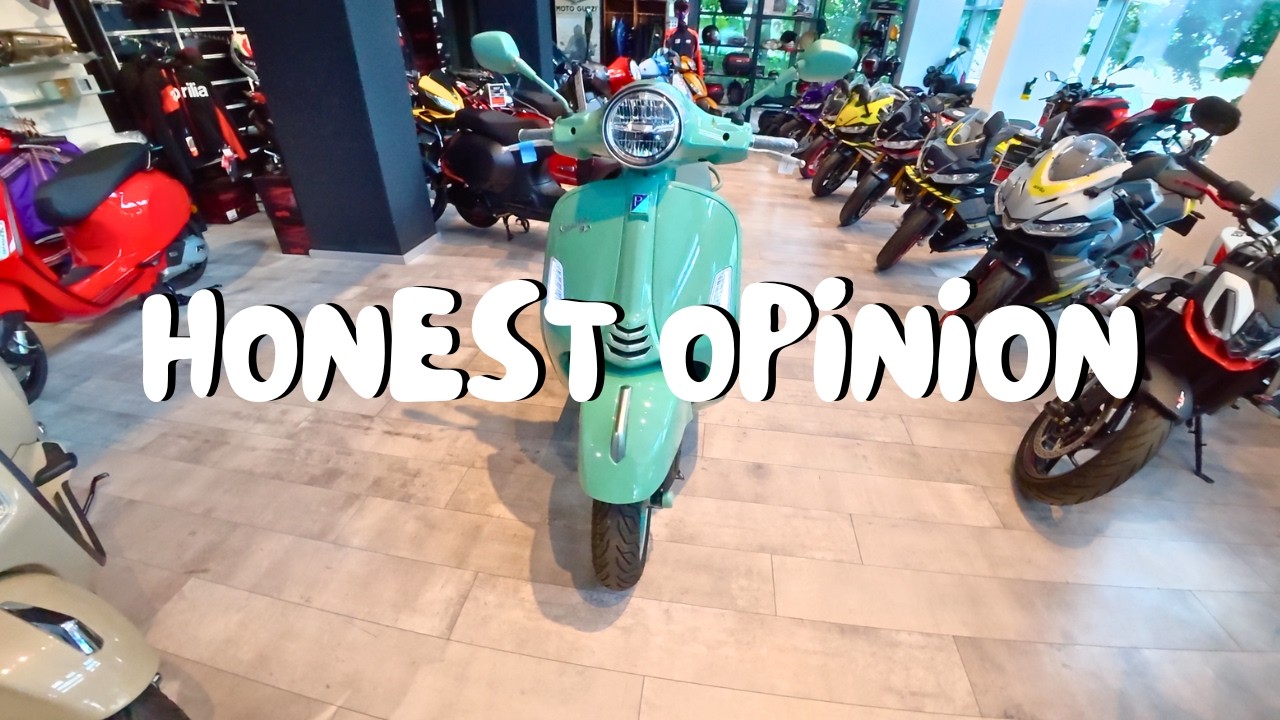VESPA GTS 310 80TH ANNIVERSARY EDITION: КРАСИВО ИЛИ РАЗОЧАРОВЫВАЮЩЕ?