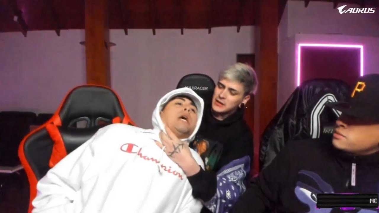 Momentos divertidos del stream de LIT Killah, Tiago y FMK