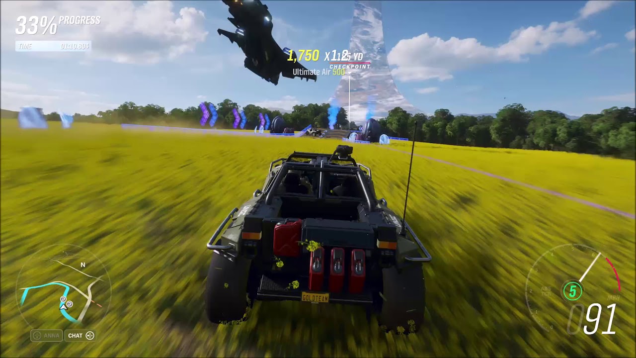 Забег Halo Warthog в Forza Horizon 4