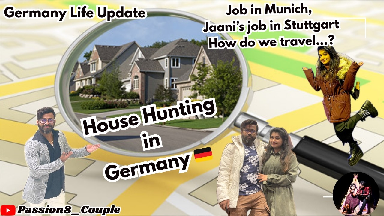 Ulm House Hunting Vlog 🇩🇪| New Job in Munich 💼| Gagana Catty| Dr. Arunkumar H V| Kannada Vlogs