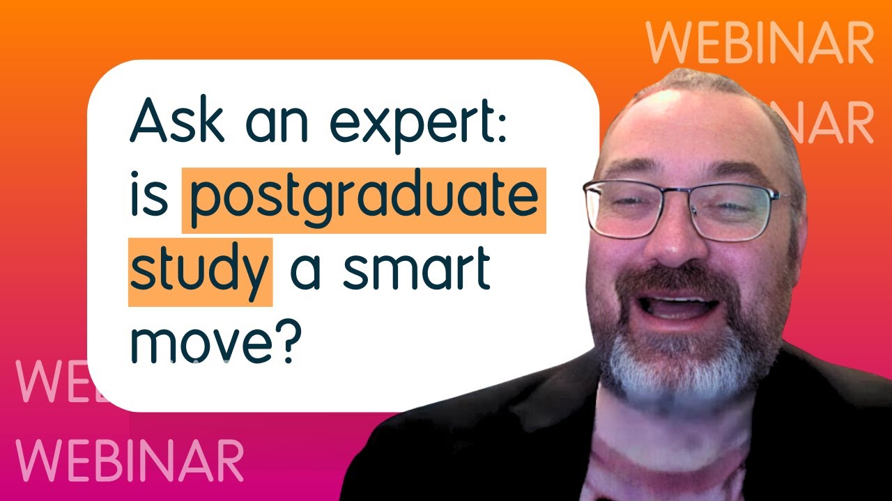 Postgrad Study webinar: Extra insights and answered questions