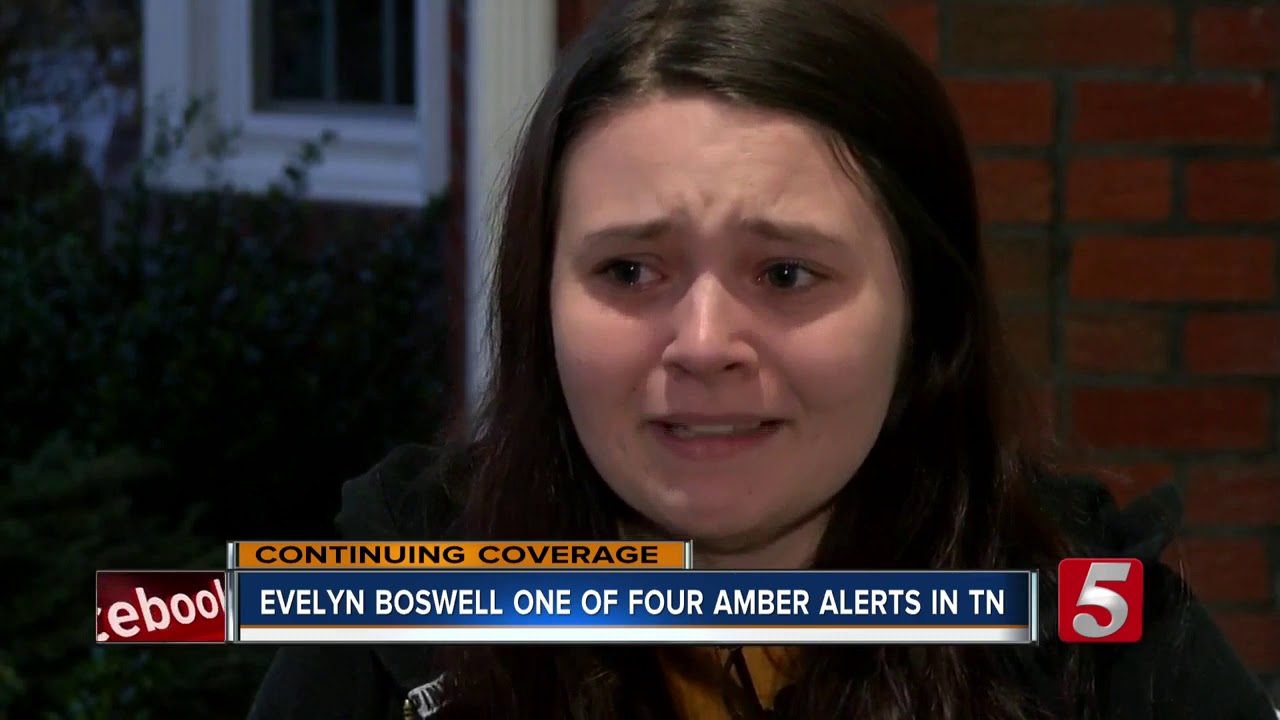 Evelyn Boswell is just one of four AMBER Alert children