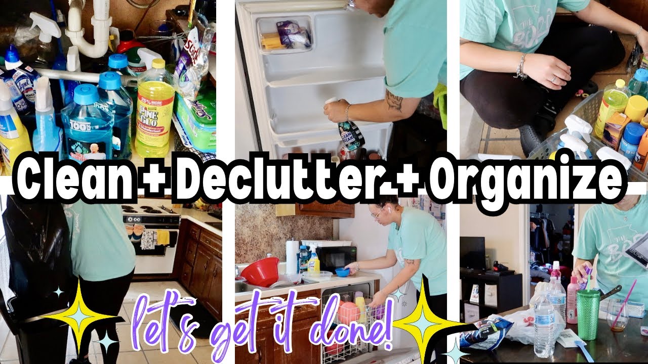 HUGE! CLEAN + DECLUTTER + ORGANIZE WITH ME // EXTREME CLEANING MOTIVATION 2024 // SPEED CLEANING