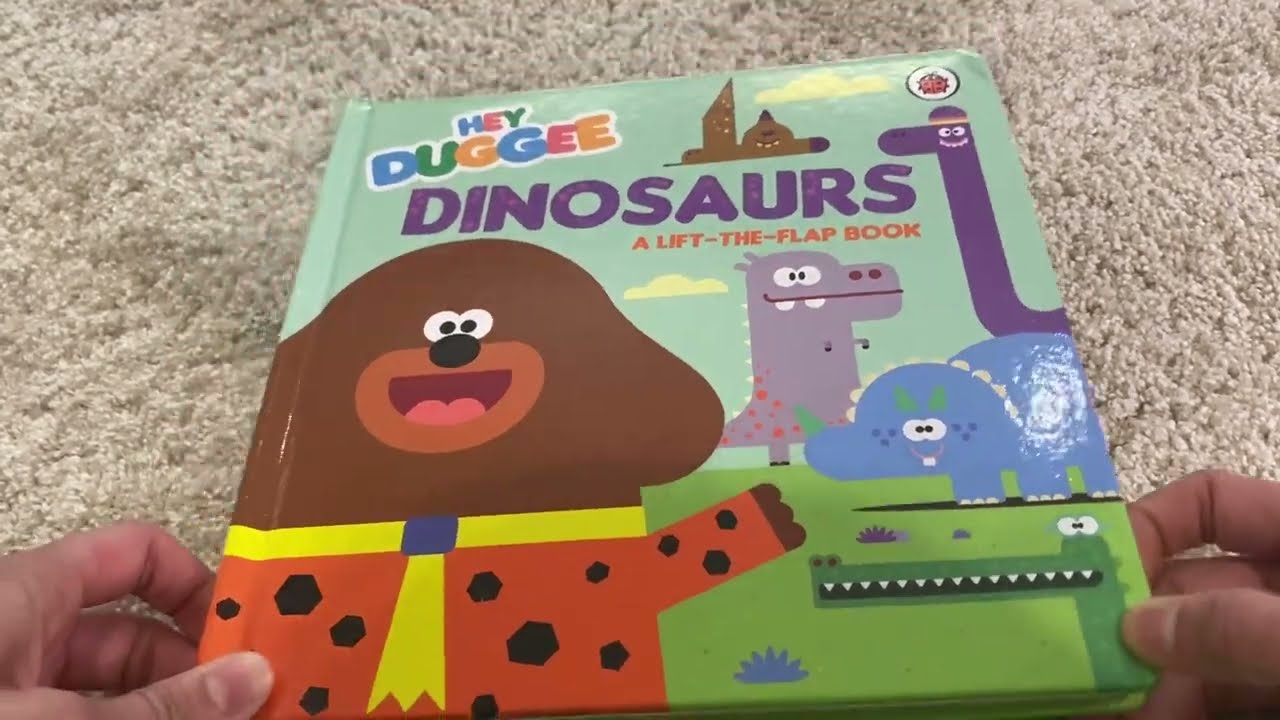 Hey Duggee - Dinosaurs (A Lift the flap book) Read Aloud Books for Toddler and Children