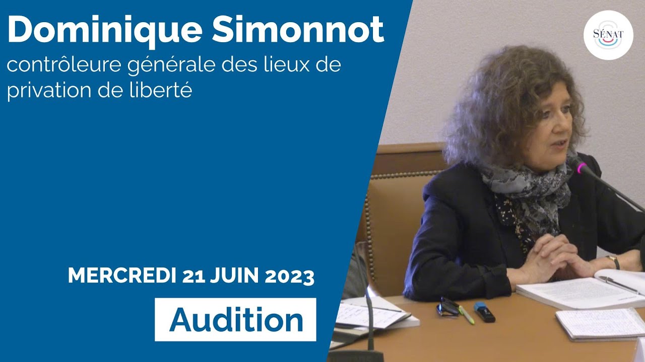 Audition de la contrôleure générale des lieux de privation de liberté