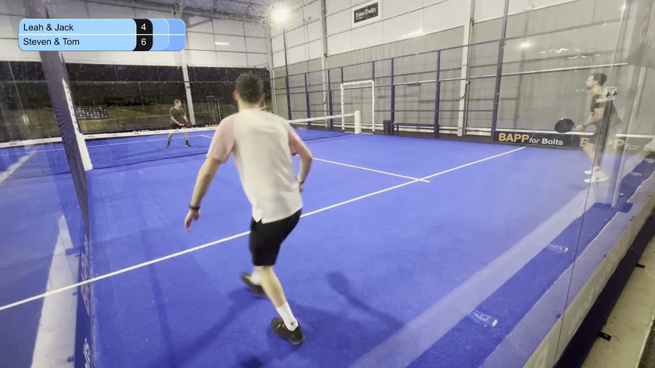Padel match - level 3 playtomic score