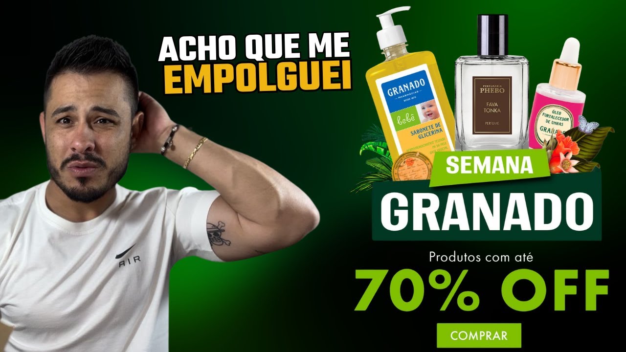 SEMANA GRANADO - Comprei muita coisa e paguei pouco!