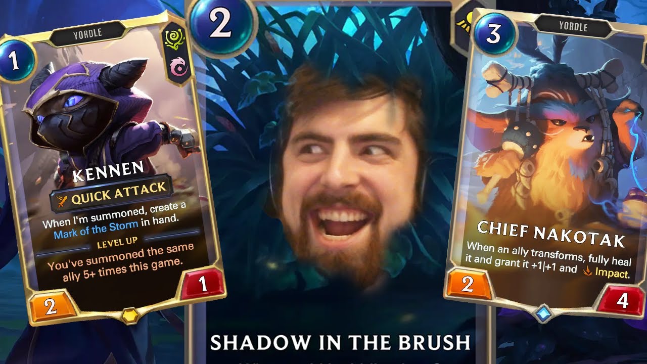 HERES NIDALEE!!! + Kennen LoR deck