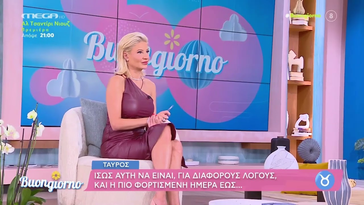 TV Presenter Skorda in some heelpopping show