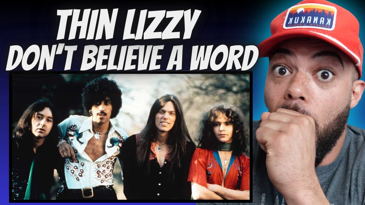 ОТВРАТИТЕЛЬНЫЙ РИФФ! | ВПЕРВЫЕ СЛЫШУ Thin Lizzy - РЕАКЦИЯ Don't Believe A Word