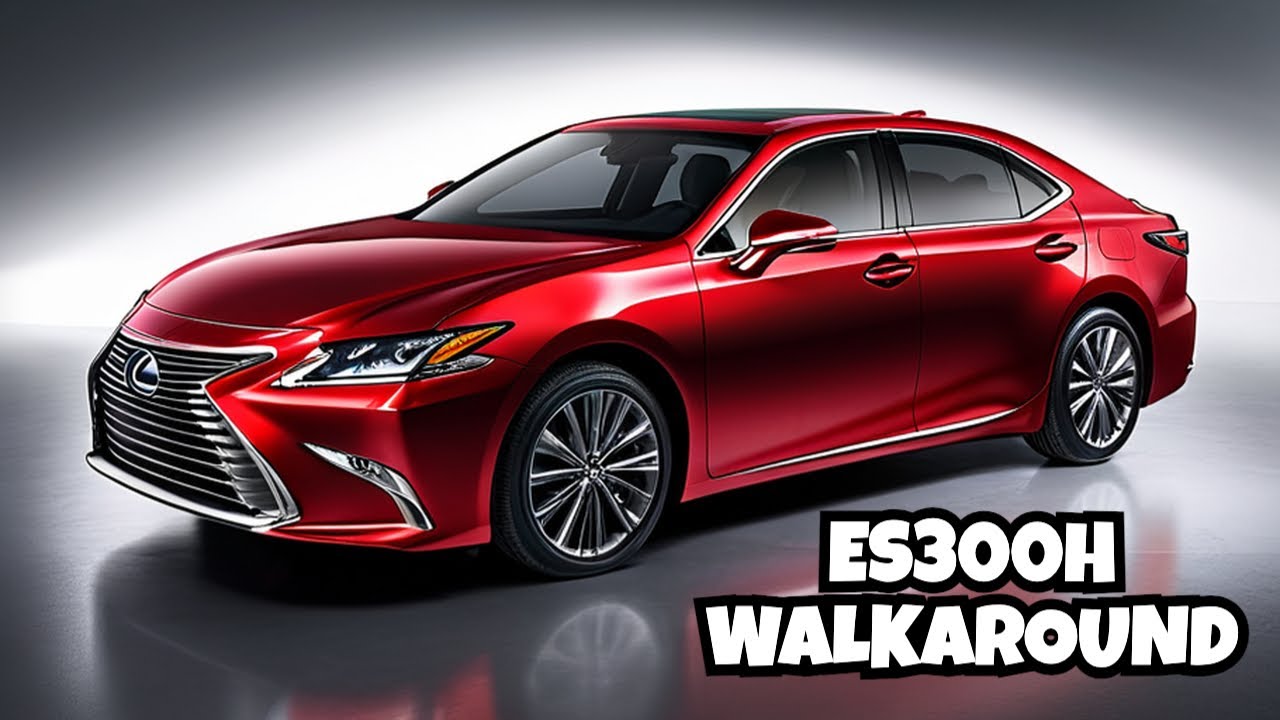 Lexus ES300H 2024: Interior Exterior Walkaround  in Luxury Hybrid Sedan