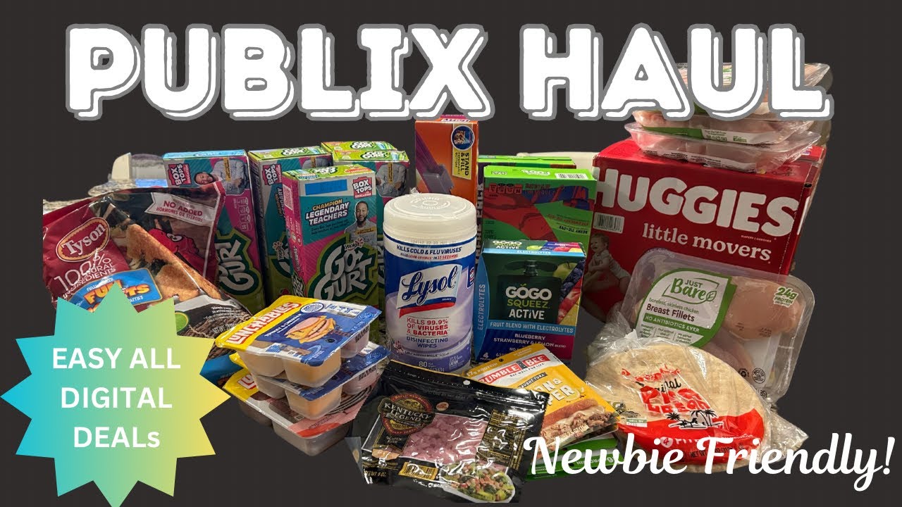 PUBLIX HAUL 7/17-7/23 | CHEAP & EASY DEALS 