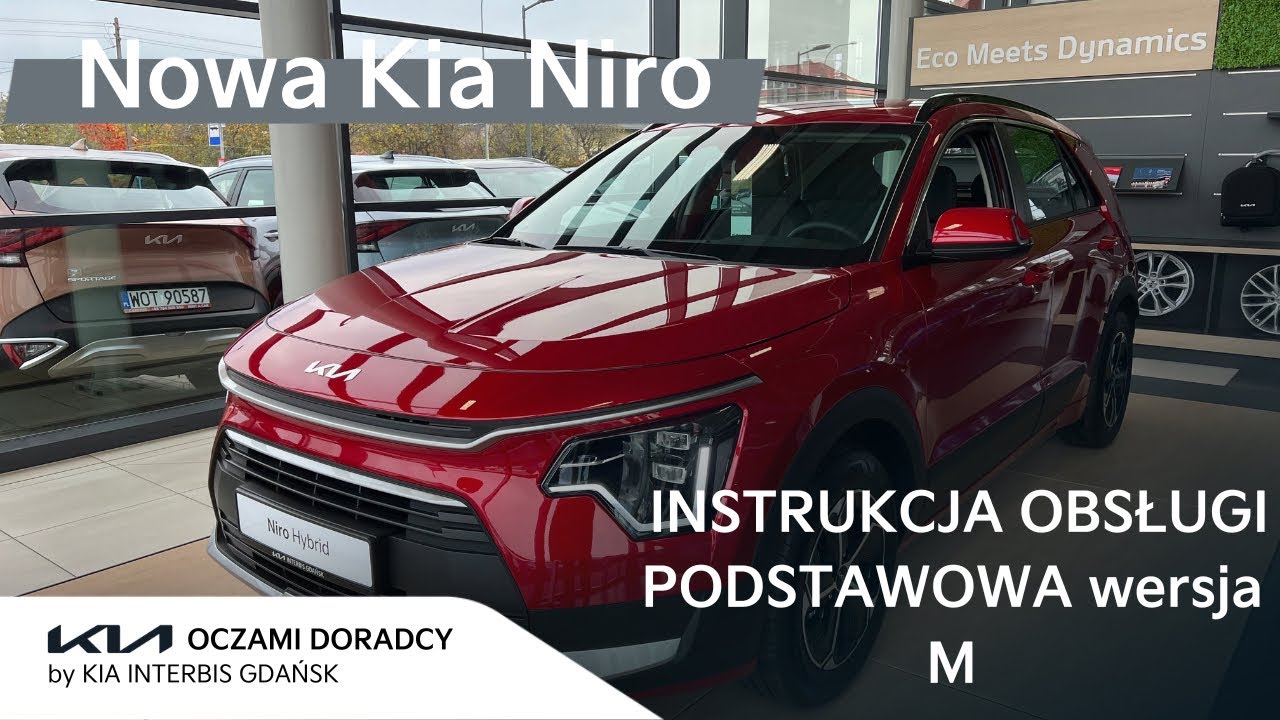 INSTRUKCJA OBSŁUGI - Nowa Kia Niro 1.6 GDI 141KM 6DCT HEV wersja M | Podstawowa wersja wyposażenia M