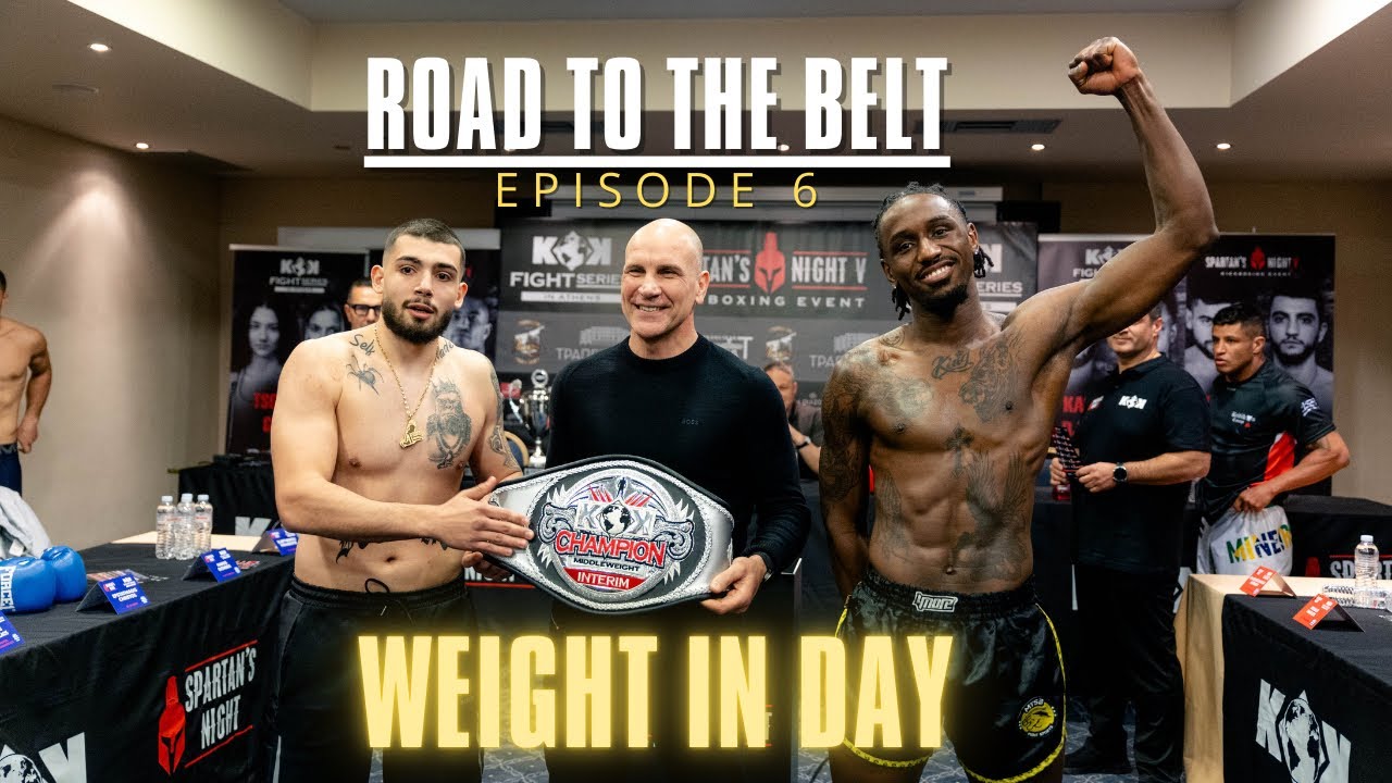 ROAD TO THE BELT ep6 | Savvas Kagkelidis vs Jordan Djoumessi