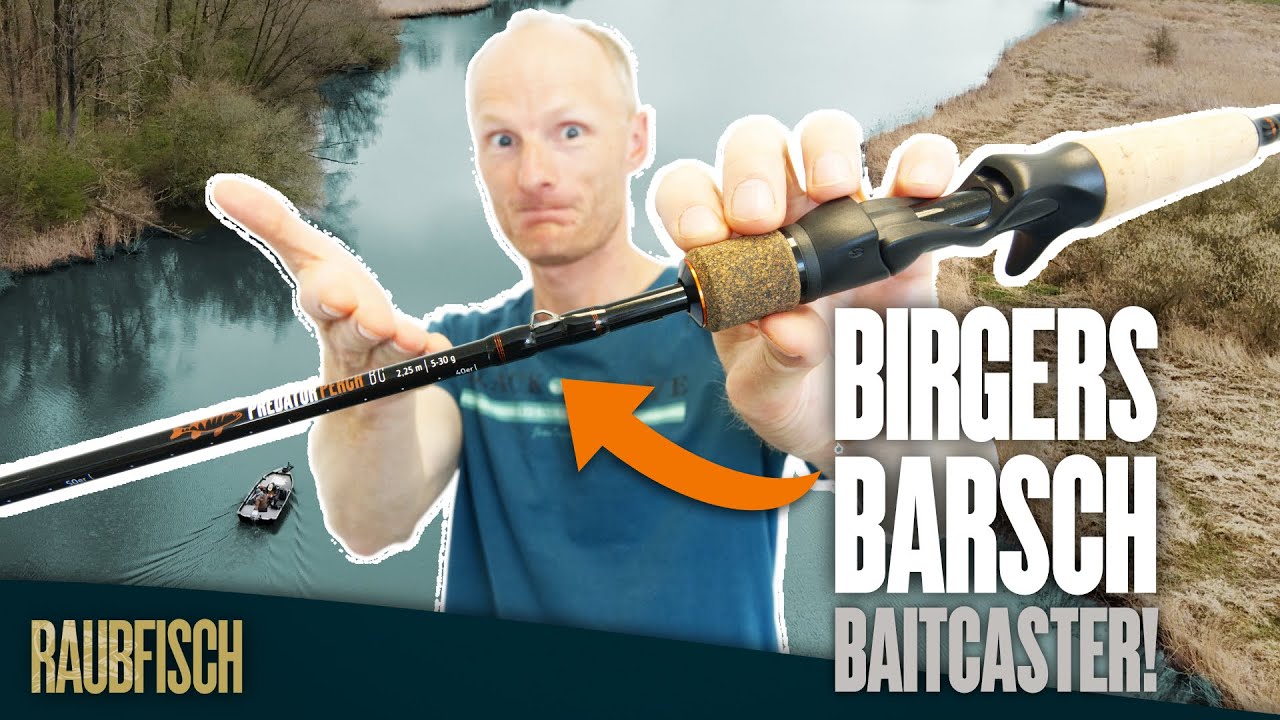 DARUM fischt Birger jetzt &ouml;fter Baitcaster! Die Predator Perch BC! 🔥