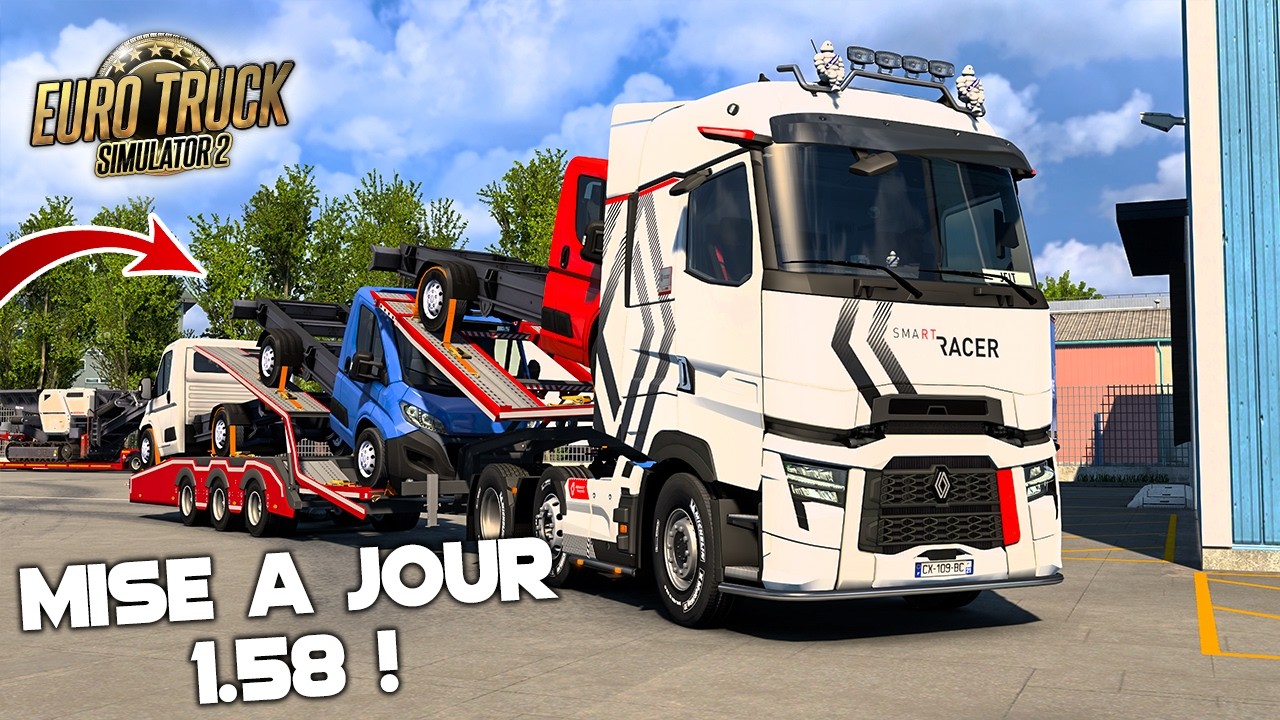 🔴 [LIVE ETS2] ON TESTE LA MAJ 1.58 AVEC ROMAGRI !!!