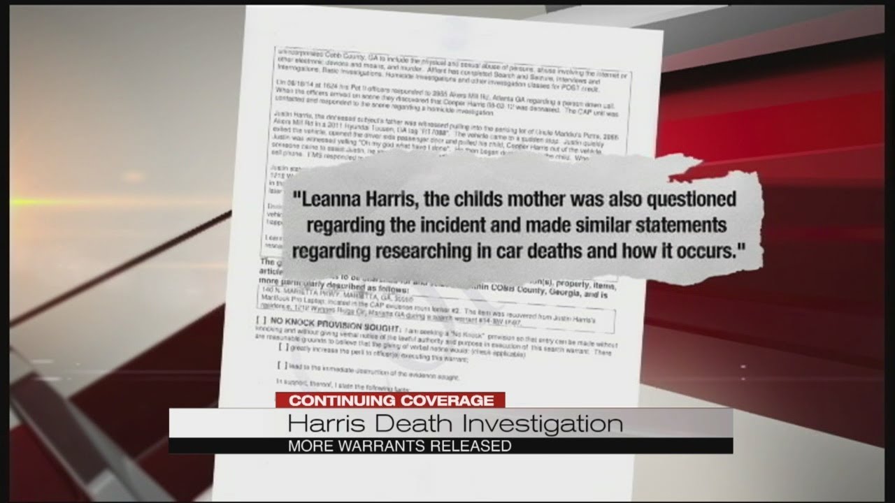 New details in Cooper Harris case