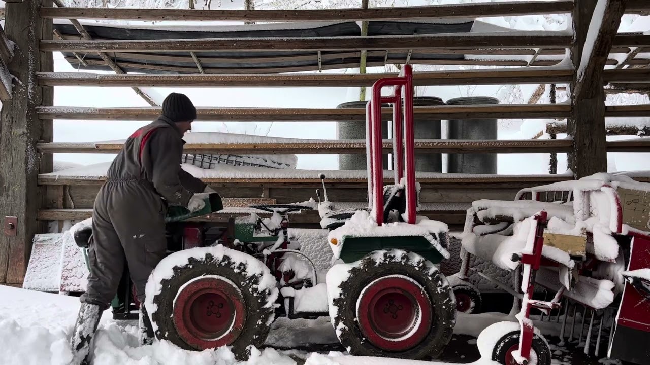 Tomo Vinkovič tv-418 - Hladen zagon (cold start) -10*C @kmetijaprdolar8800