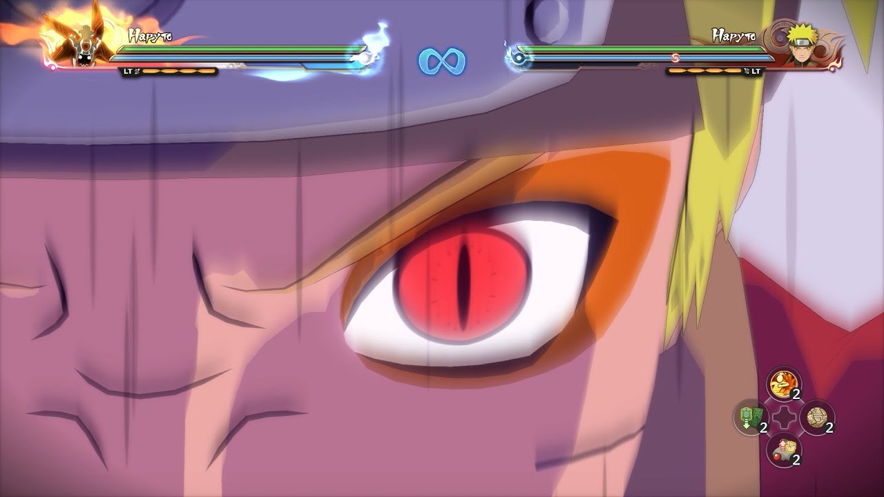 Naruto Shippuden: Ultimate Ninja Storm 4 Naruto Uzumaki Sage Mode Six-Tailed Form Full Moveset