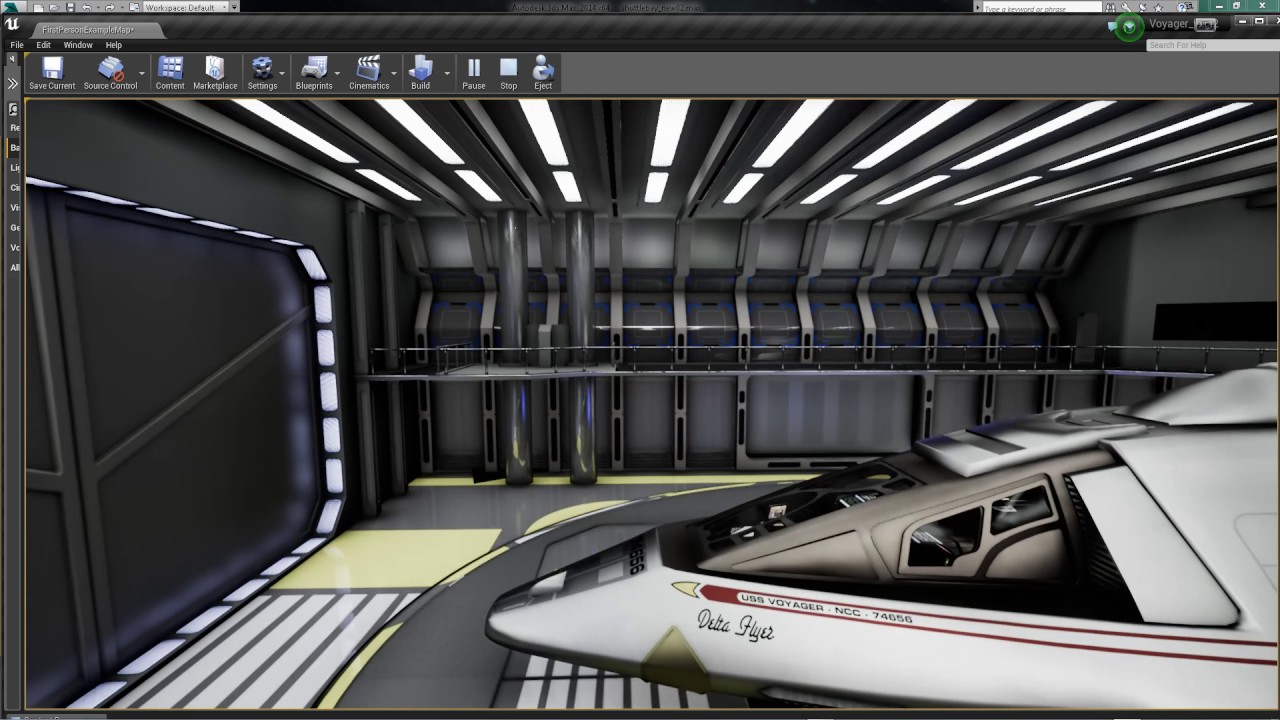 Shuttlebay update (WIP = work in progress)
