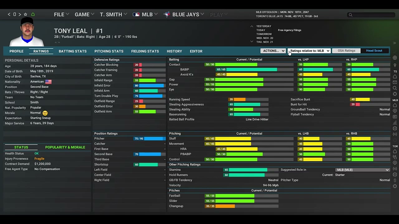 Free Agency Time | OOTP 26 (OHBL) Ep. 96