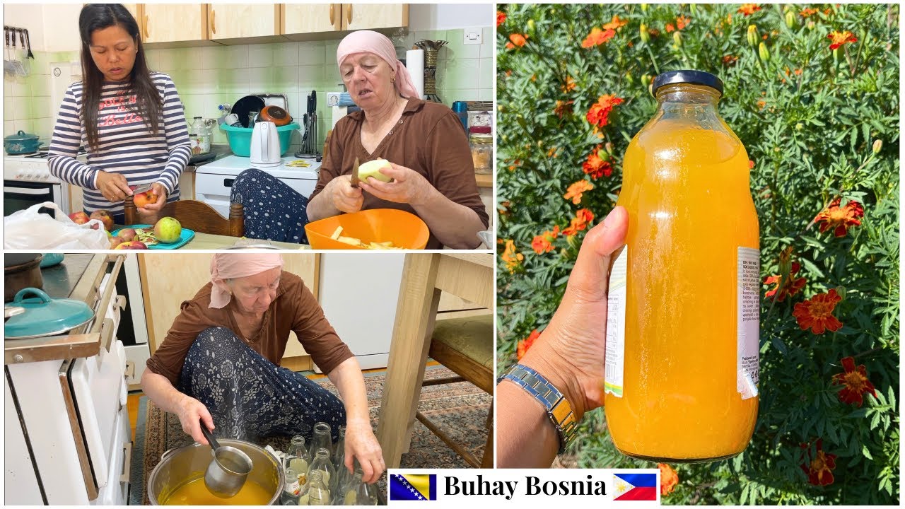 Recept za sok od jabuke i mrkve moje svekrve |  Homemade Carrot and Apple Juice