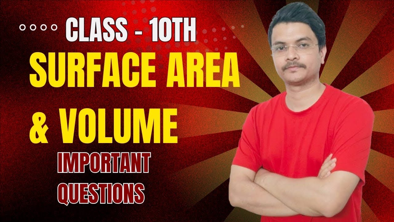 CLASS 10th #Surface areas and volumes#important question#importantpyq#cbsemaths#2026 