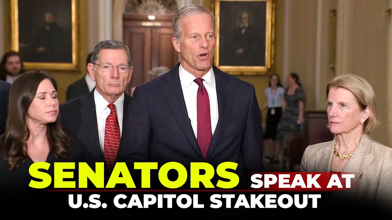 WATCH: Republican and Democratic senators speak at U.S. Capitol Ohio Clock stakeout