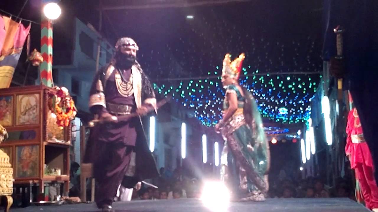 Mahakali navratri natak mandal lathi