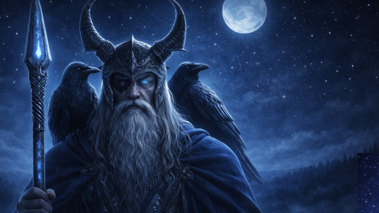 La historia de Odín y los Nueve Reinos | Mitología Nórdica para Dormir