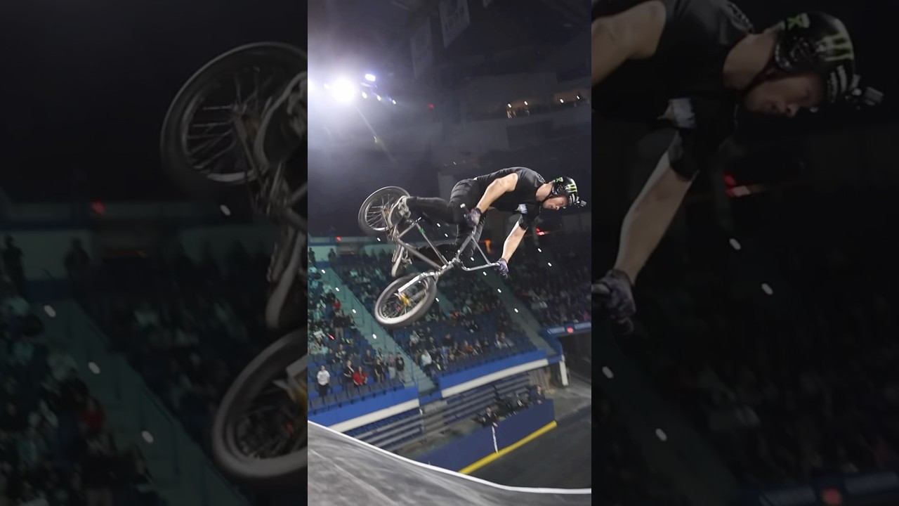 1440 Double Cork or 720 Double Backflip on BMX?🌪️