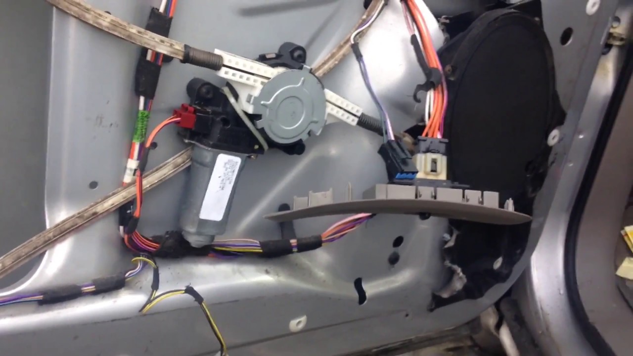 Window motor repair for Chrysler voyager