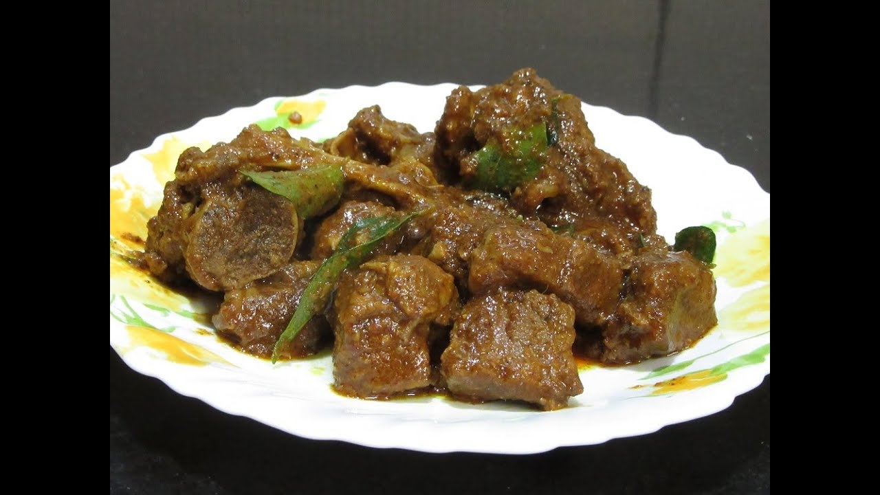 Mutton Ghee Roast | South Indian Style