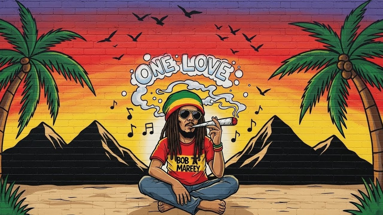 🌊 Healing Island Waves | Calm Reggae for Relaxation