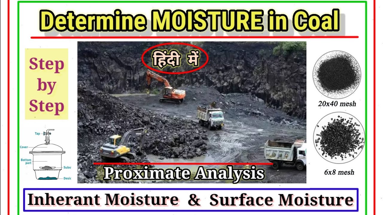 Coal Moisture Analysis !  Coal Moisture Testing! PROXIMATE ANALYSIS Of COAL #coal Testing Process