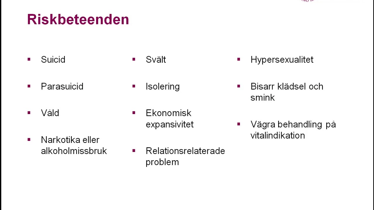 Akutpsykiatri del 3/3 akutpsykiatriska principer